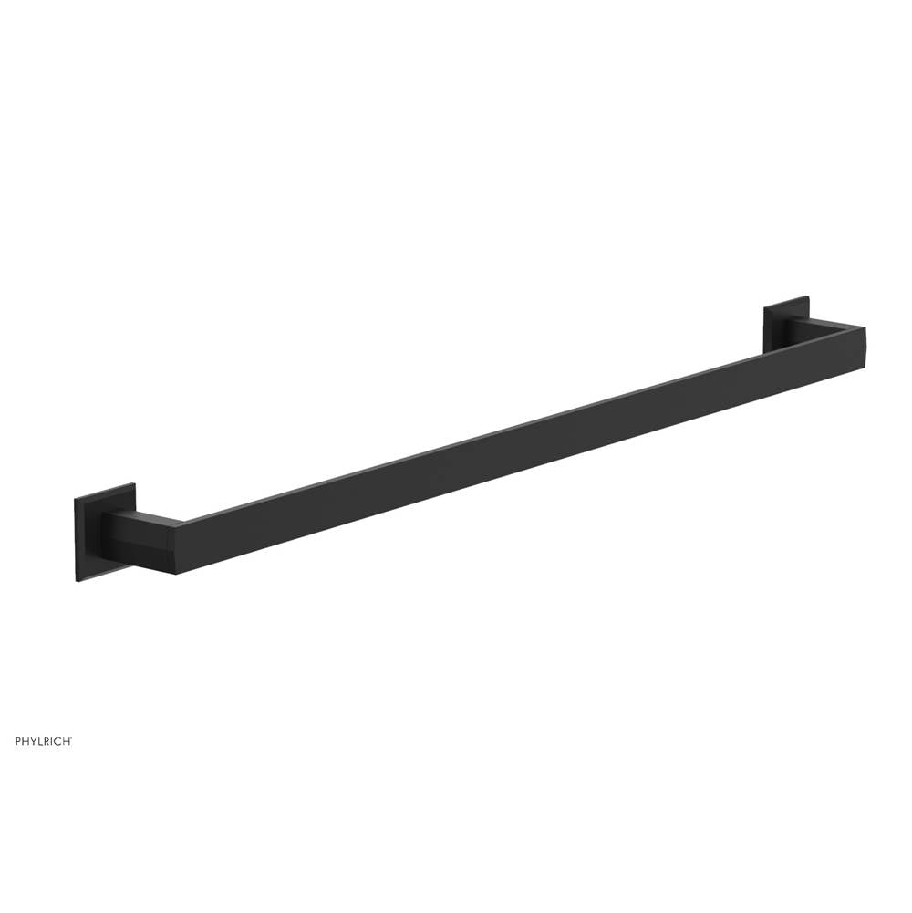 Phylrich - Matte Black Diama 30'' Towel Bar - Matte Black