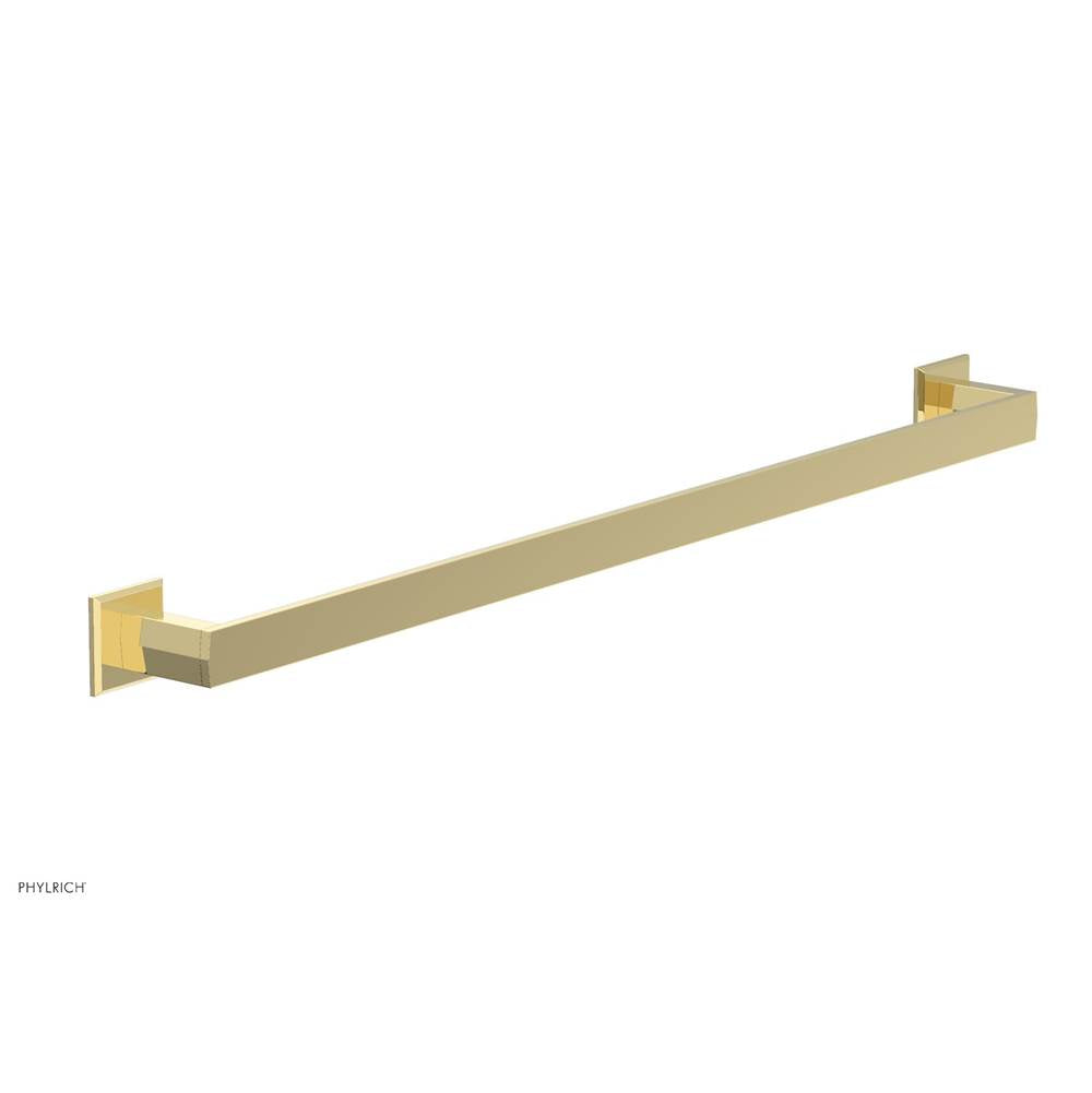 Phylrich - Polished Brass Diama 30'' Towel Bar - Polished Brass
