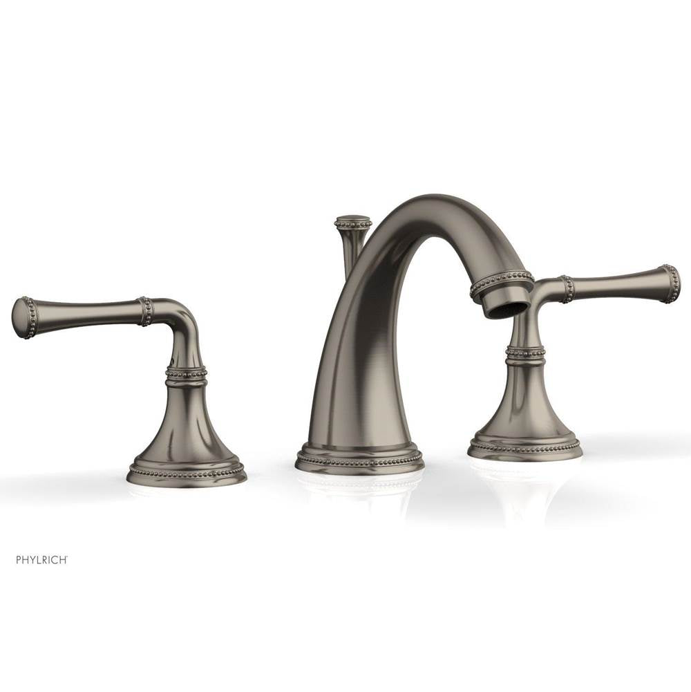 Phylrich - BEADED Widespread Faucet Lever Handles 207-01 - Pewter