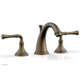 Phylrich - BEADED Widespread Faucet Lever Handles 207-01 - Old English Brass