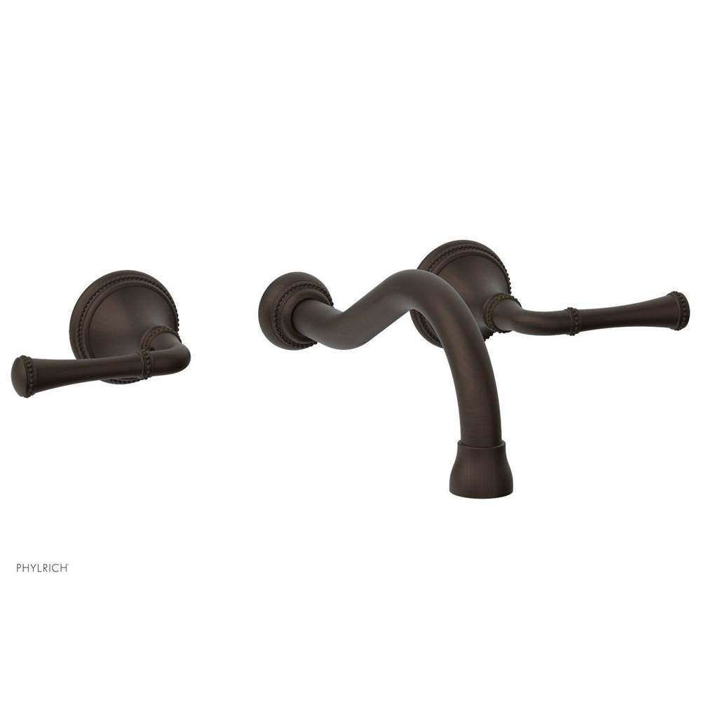Phylrich - BEADED Widespread Faucet 207-11 - Antique Bronze