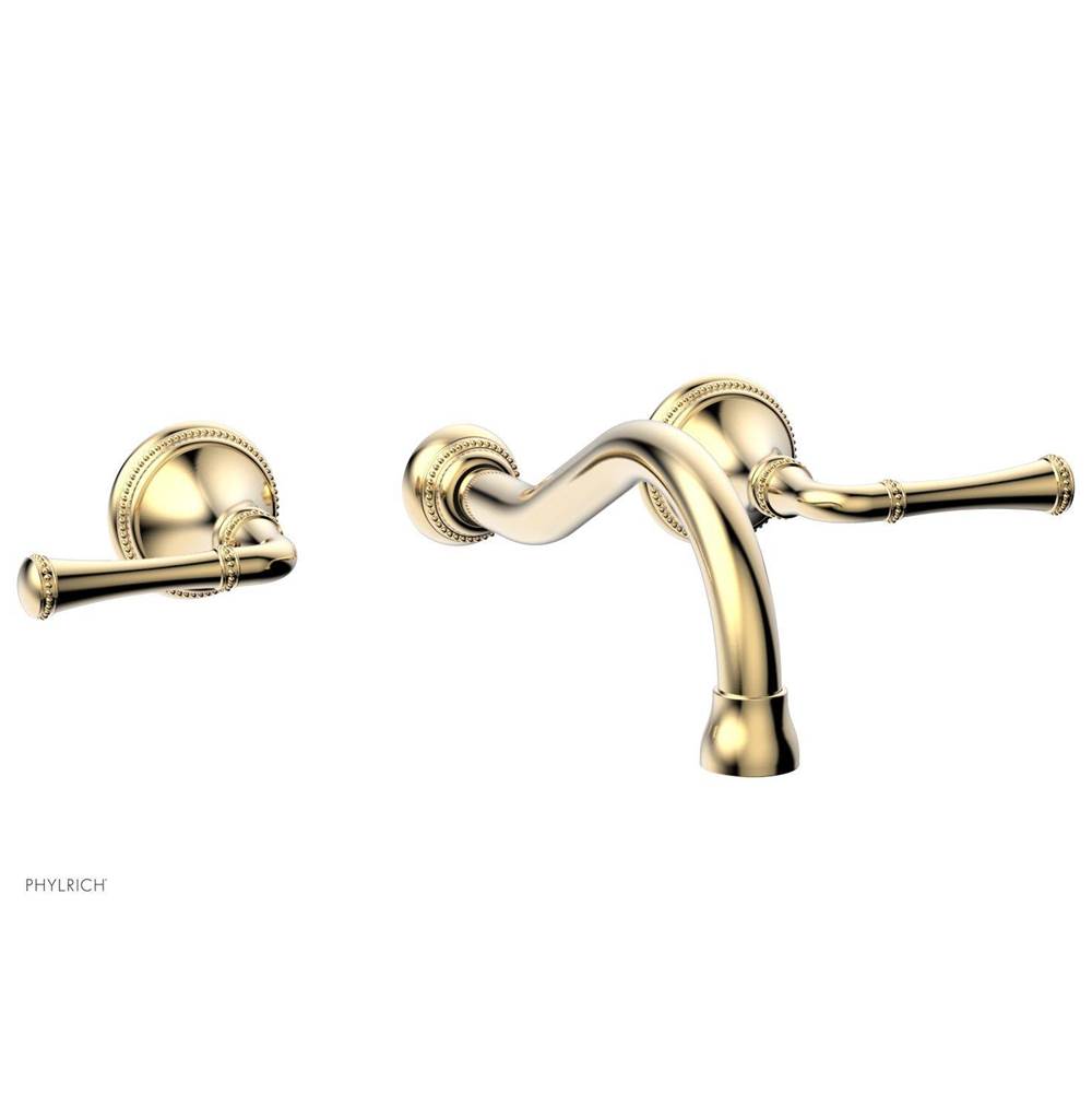Phylrich - BEADED Widespread Faucet 207-11 - Polished Nickel