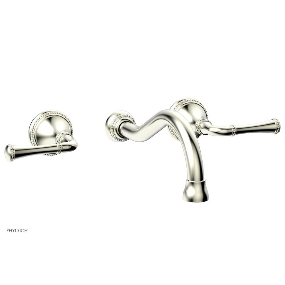 Phylrich - BEADED Widespread Faucet 207-11 - Polished Brass