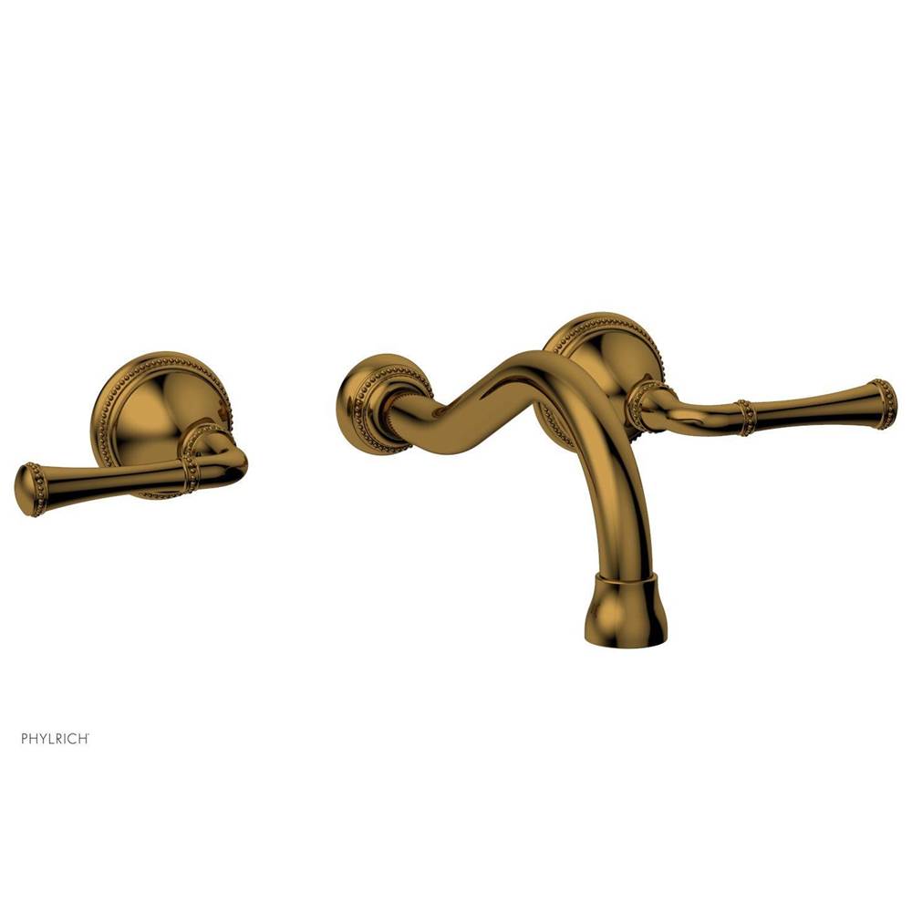Phylrich - BEADED Widespread Faucet 207-11 - Polished Chrome