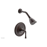 Phylrich - Beaded Pb Shwr Set - Lever Hdl - Weathered Copper