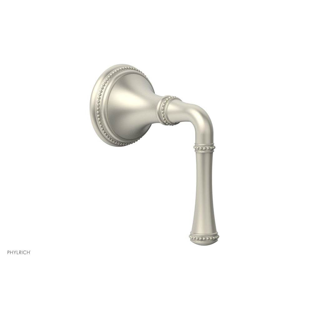 Phylrich - BEADED Volume Control/Diverter Trim -Lever Handle 207-35 - Polished Brass Uncoated