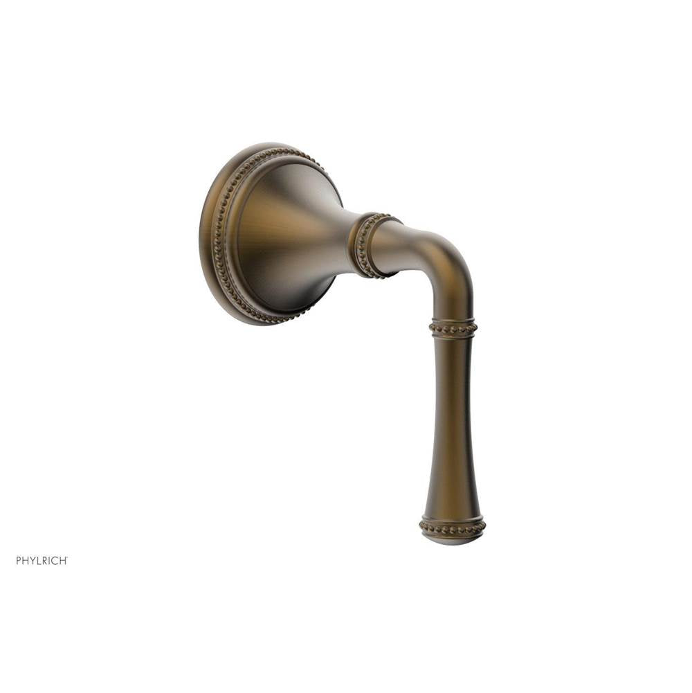 Phylrich - BEADED Volume Control/Diverter Trim -Lever Handle 207-35 - Antique Brass