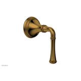 Phylrich - BEADED Volume Control/Diverter Trim -Lever Handle 207-35 - Polished Gold