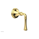 Phylrich - BEADED Volume Control/Diverter Trim -Lever Handle 207-35 - Satin Gold