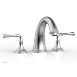Phylrich - BEADED Deck Tub Set - Lever Handles 207-40 - Satin chrome