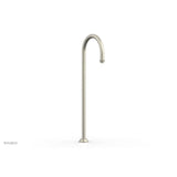 Phylrich - BEADED Floor Mount Spout 207-44 - Burnished Nickel
