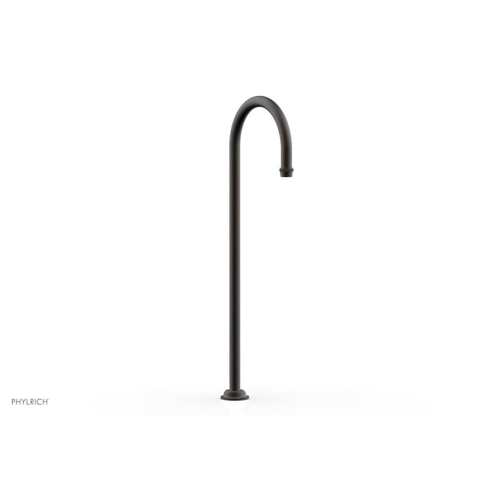 Phylrich - BEADED Floor Mount Spout 207-44 - Oil Rubbed Bronze