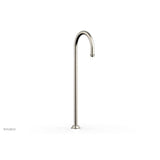 Phylrich - BEADED Floor Mount Spout 207-44 - Polished Chrome