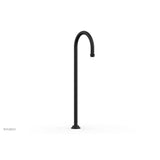 Phylrich - BEADED Floor Mount Spout 207-44 - Matte Black