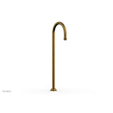 Phylrich - BEADED Floor Mount Spout 207-44 - French Brass