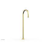 Phylrich - BEADED Floor Mount Spout 207-44 - Polished Gold