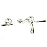 Phylrich - BEADED Wall Tub Set - Lever Handles 207-56 - Satin Nickel