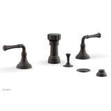 Phylrich - BEADED Four Hole Bidet Set 207-60 - Oil Rubbed Bronze