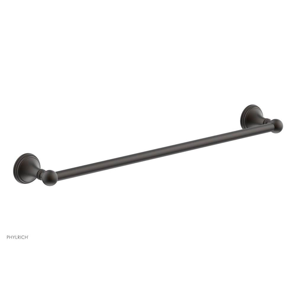 Phylrich - BEADED 24'' Towel Bar 207-71 - Oil Rubbed Bronze