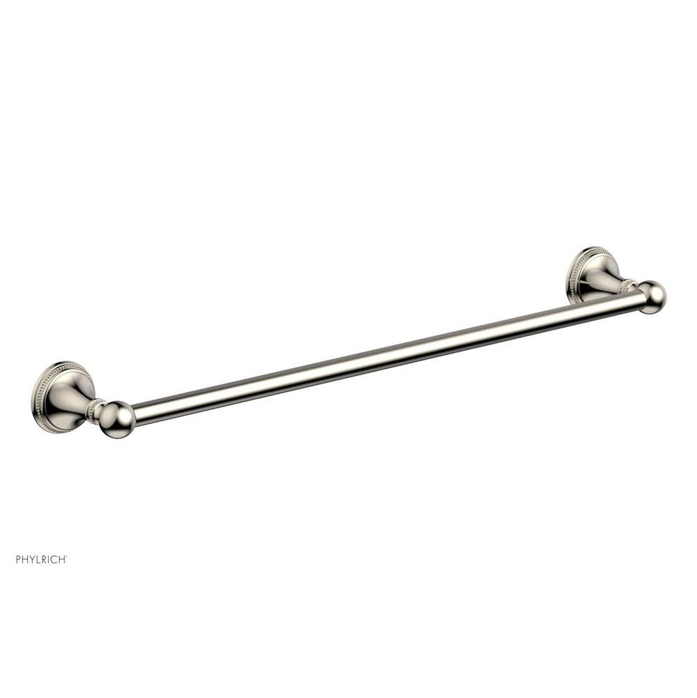 Phylrich - BEADED 24'' Towel Bar 207-71 - Matte Black