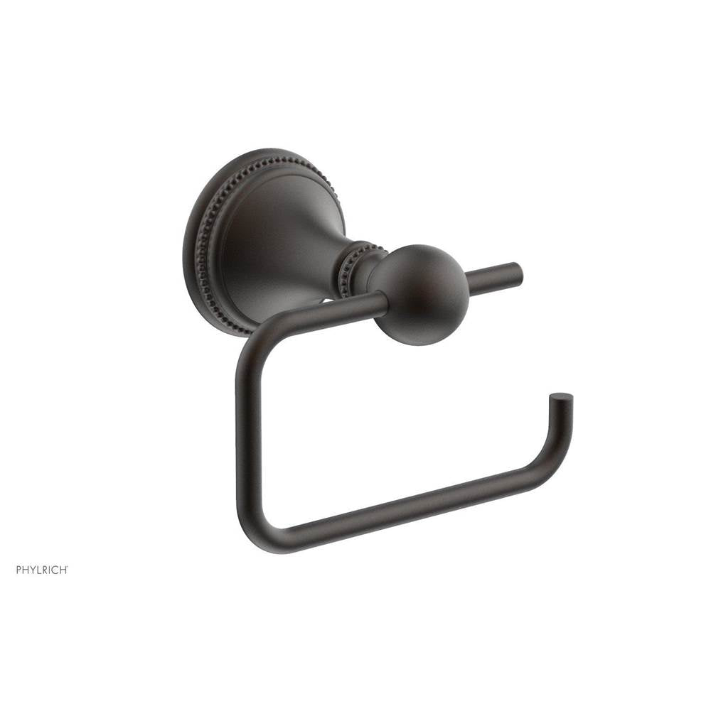 Phylrich - BEADED Single Post Paper Holder 207-74 - Oil Rubbed Bronze