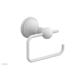 Phylrich - BEADED Single Post Paper Holder 207-74 - Satin White