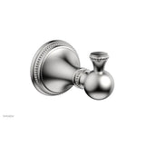Phylrich - BEADED Single Robe Hook 207-76 - Satin chrome