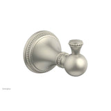 Phylrich - BEADED Single Robe Hook 207-76 - Burnished Nickel