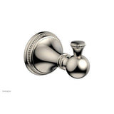 Phylrich - BEADED Single Robe Hook 207-76 - Polished Nickel