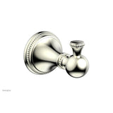 Phylrich - BEADED Single Robe Hook 207-76 - Satin Nickel