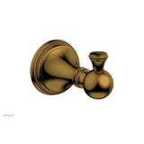 Phylrich - BEADED Single Robe Hook 207-76 - French Brass
