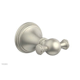 Phylrich - BEADED Double Robe Hook 207-77 - Burnished Nickel