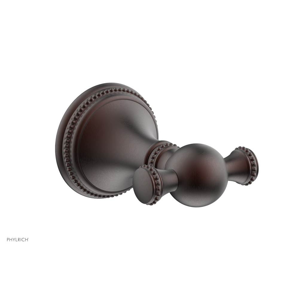 Phylrich - Dbl Robe Hook - Weathered Copper