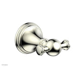 Phylrich - BEADED Double Robe Hook 207-77 - Polished Chrome