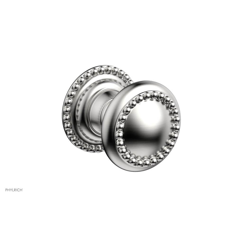 Phylrich - BEADED Cabinet Knob 207-90 - Satin chrome