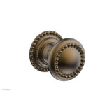 Phylrich - BEADED Cabinet Knob 207-90 - Old English Brass