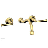 Phylrich - COINED Wall Lavatory Set 208-11 - Polished Gold