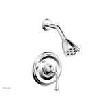 Phylrich - COINED Pressure Balance Shower Set - Lever Handle 208-21 - Satin Brass