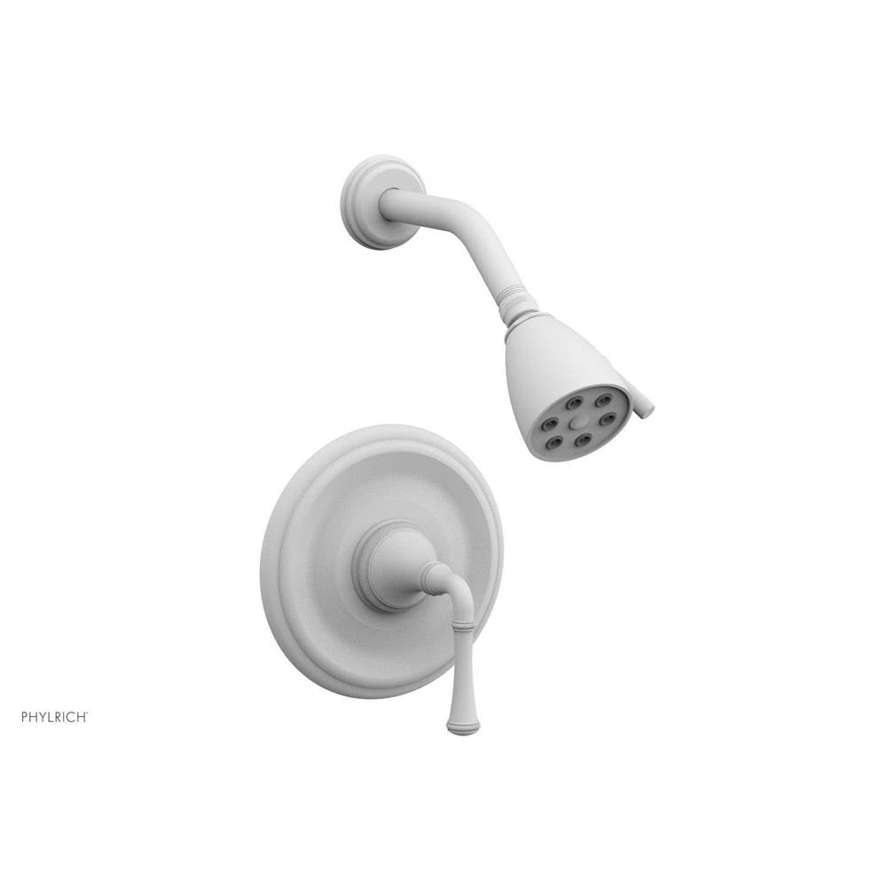 Phylrich - COINED Pressure Balance Shower Set - Lever Handle 208-21 - Satin White