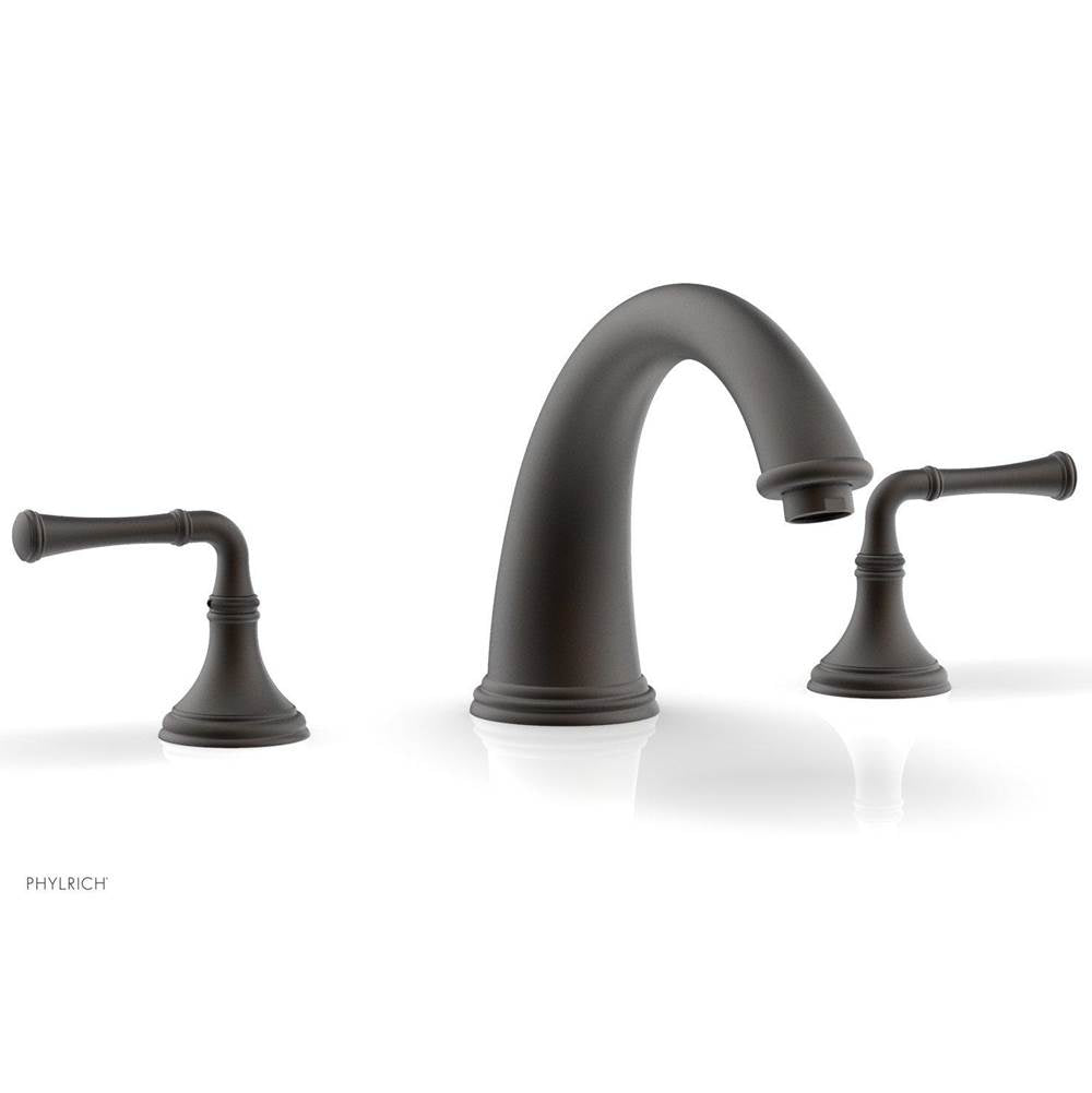 Phylrich - COINED Deck Tub Set - Lever Handles 208-40 - Oil Rubbed Bronze