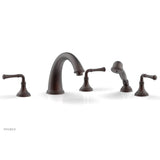 Phylrich - Deck Tub W/ Hand Shwr  Coined - Weathered Copper