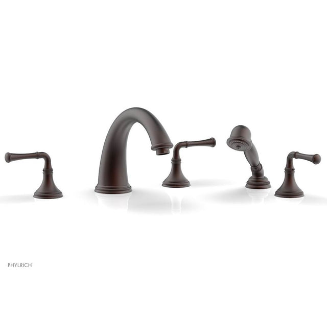 Phylrich - Deck Tub W/ Hand Shwr  Coined - Weathered Copper