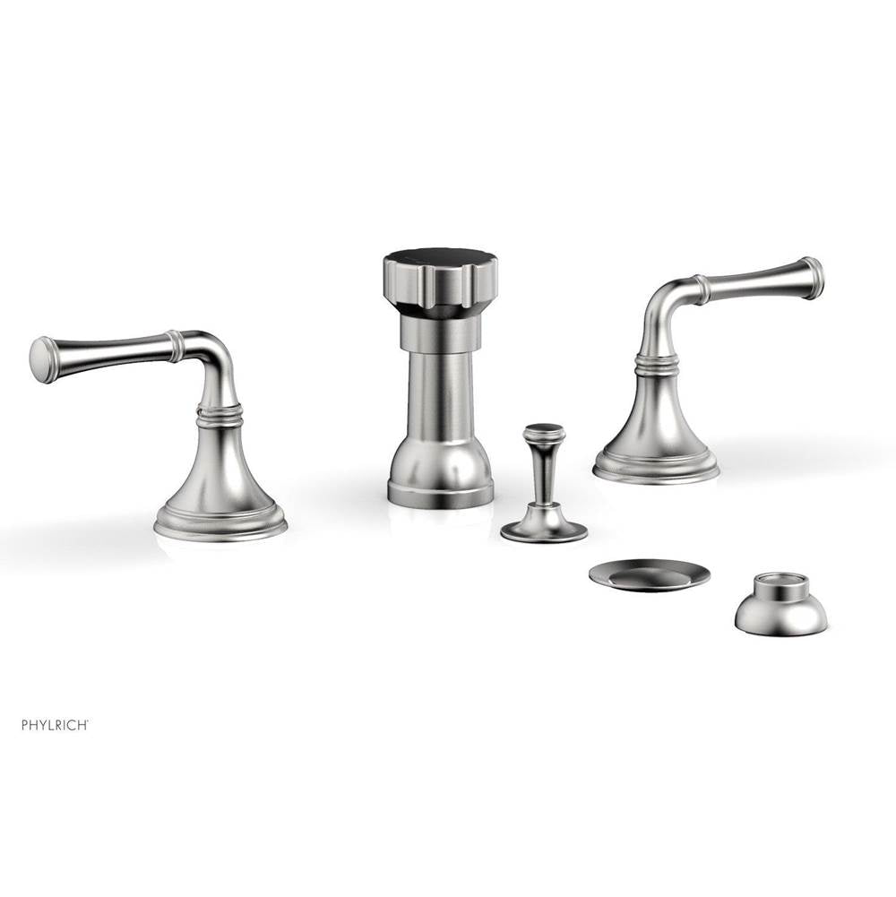 Phylrich - COINED Four Hole Bidet Set 208-60 - Satin chrome