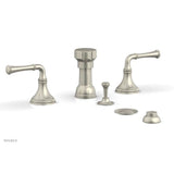 Phylrich - COINED Four Hole Bidet Set 208-60 - Burnished Nickel