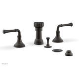 Phylrich - COINED Four Hole Bidet Set 208-60 - Oil Rubbed Bronze