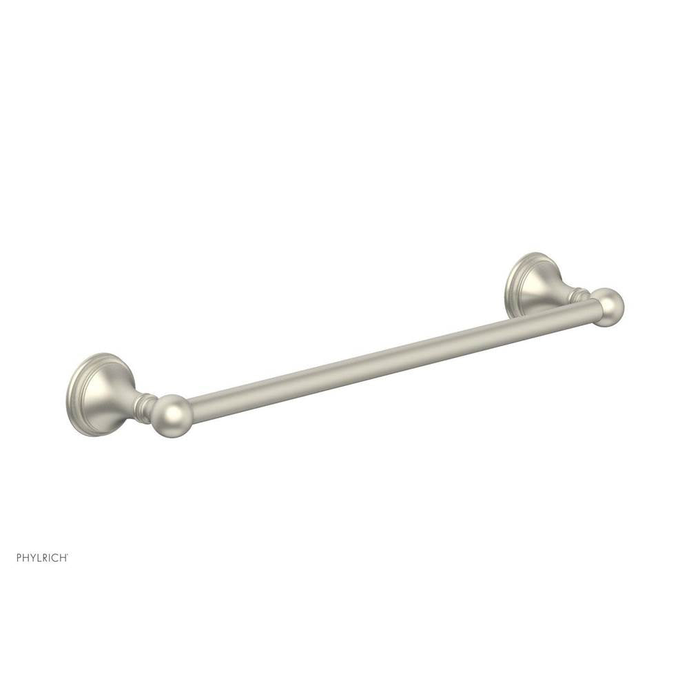Phylrich - COINED 18'' Towel Bar 208-70 - Burnished Nickel