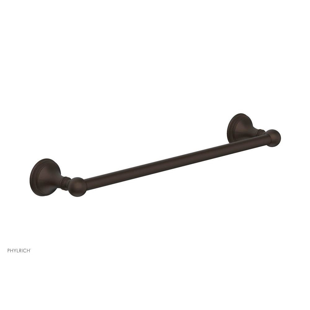 Phylrich - COINED 18'' Towel Bar 208-70 - Antique Bronze