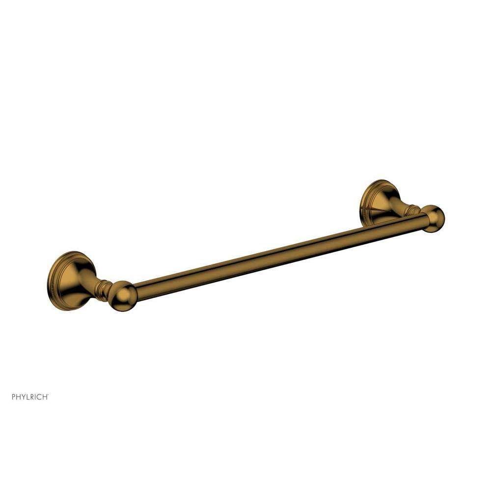 Phylrich - COINED 18'' Towel Bar 208-70 - French Brass