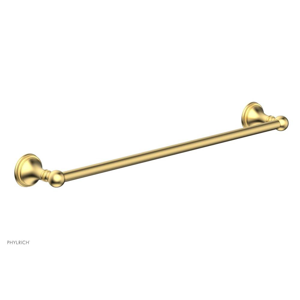 Phylrich - 24'' Towel Bar - Burnished Gold
