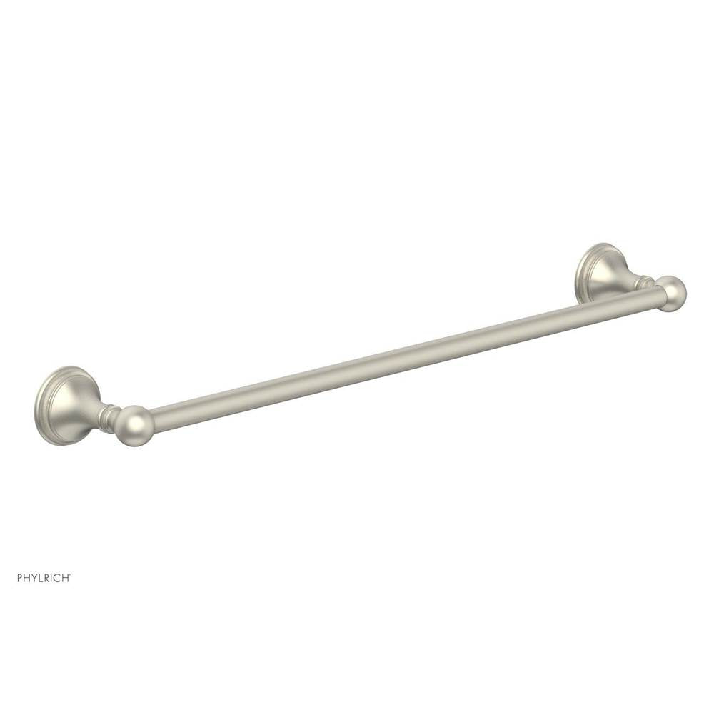 Phylrich - COINED 24'' Towel Bar 162-71 - Burnished Nickel